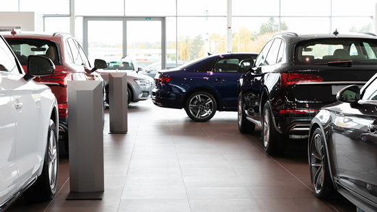 Car showroom cleaning